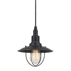 60W Allentown Metal Pendant