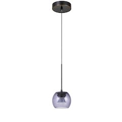 Ithaca 3000K, 8W, 700 Lumen, 90 Cri Dimmable Led Glass Mini Pendant