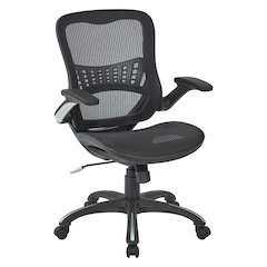 Black Tall Office Chair – Standing Desk Chair With Extended Height Frame