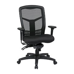 Ergonomic Mesh Office Desk Chair – Black High-Back Chair for Comfort