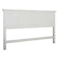 Farmhouse Basics King Bed Headboard, Rustic White