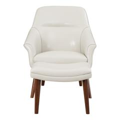 Waneta Chair and Ottoman