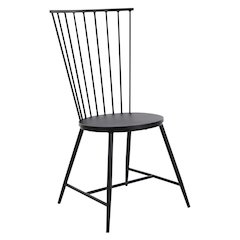 Bryce Dining Chair with Black Finish, BRY6519-3