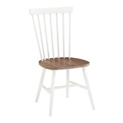 Eagle Ridge Dining Chair with Toffee Finished seat and Cream Base 2 Pack, EAG1787-CMDT