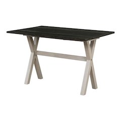 Charcoal Flip Top Coffee Table with Rubber Wood and MDF Finish