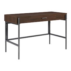 Sedona 46" Writing Desk with Drawer in Elegant Walnut Finish