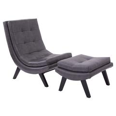 Tustin Lounge Chair and Ottoman Set