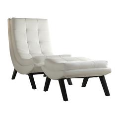 Tustin Lounge Chair and Ottoman Set