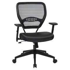 Ergonomic Office Chair – Leather Home Office Desk Chair With Support