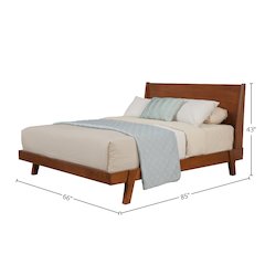 Dakota Queen Platform Bed