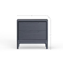 June Nightstand, Vintage Black