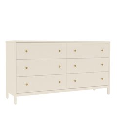 Modern Farmhouse Dresser with Spacious Drawers and Sturdy Construction
