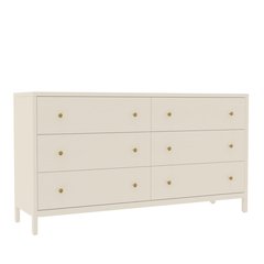 Modern Farmhouse Dresser with Multiple Drawers and Spacious Storage