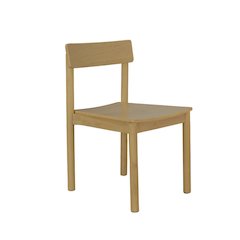 Light Oak Side Chair Modern Design Single Piece with Durable Frame