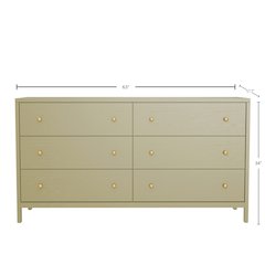 Avery Dresser, Olive Green