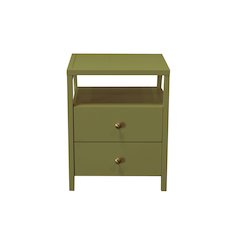 Avery End Table, Olive Green