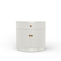 Olivia Nightstand, Coconut Milk