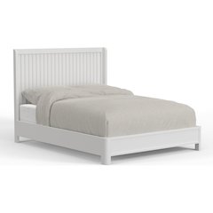 Stapleton Standard King Panel Bed, White