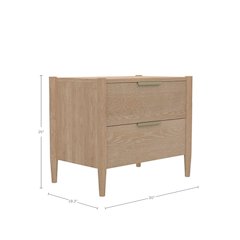 Sinclair Nightstand, Natural