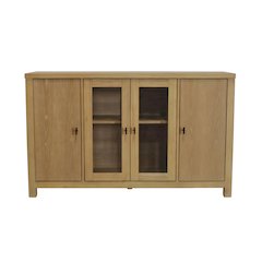 Eleanor Glass & Wood Sideboard
