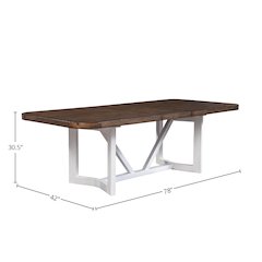 Donham Two Tone Dining Table