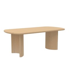 Gabrielle Dining Table, Light Oak