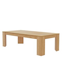 Carter Rectangular Coffee Table, Natural