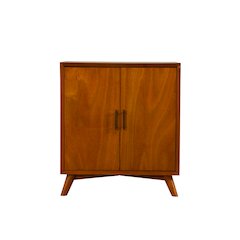 Flynn Small Bar Cabinet, Acorn