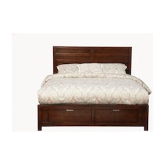 Carmel Eastern King Storage Bed, Cappuccino