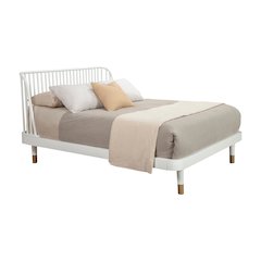 Madelyn Standard King Slat Back Platform Bed