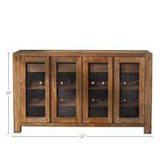 Shasta Multifunction Sideboard & Console, Salvaged Natural