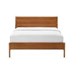 Ventura Queen Platform Bed, Amber
