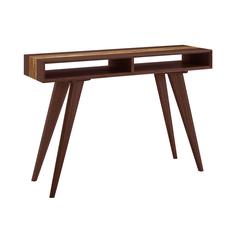 Azara Tiger Console Table, Sable
