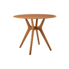 Sitka 36" Round Dining Table, Amber