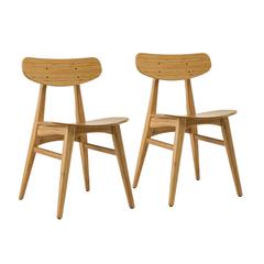 Cassia Dining Chair, Caramelized, (Set of 2)
