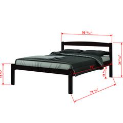 Full Econo Bed W/Twin Trundle Bed