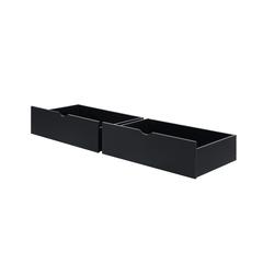 Dual Underbad Drawers Black