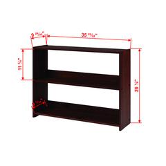 Double Twin Loft Bookcase