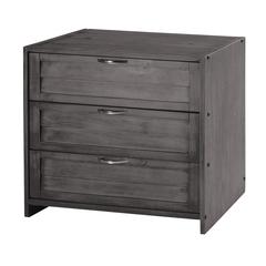 Louver 3 Drawer Chest (Rta)