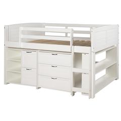 TWIN LOUVER LOW LOFT GROUP A - WHITE