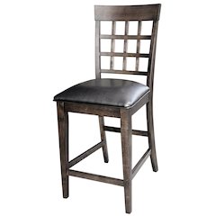 Bristol Point Lattice back Counter Chair (Set of 2)