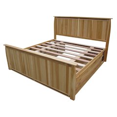 Adamstown King Storage Bed, Natural