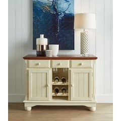 British Isles Server, Merlot-Buttermilk Finish