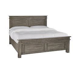 Glacier Point King Panel Bed, Graystone Finish