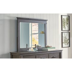 Glacier Point Mirror, Greystone Finish