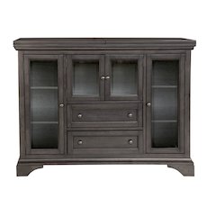 Mariposa Flip-Top Server, Warm Gray