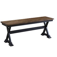 Stormy Ridge Bench, Chicory / Black