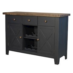Stormy Ridge 52" Server, Chicory / Black