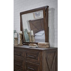 Sun Valley Mirror, Rustic Timber Finish