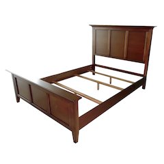 Westlake Queen Mansion Bed, Cherry Brown Finish